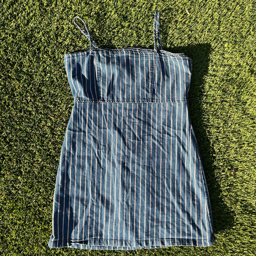 Red,White, & Blue stripe Summer Dress
